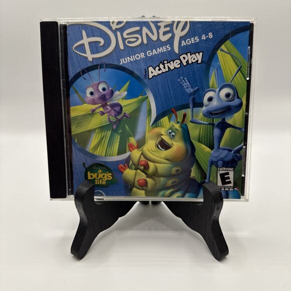 Disney Other - Vintage 1998 Disney Active Play Junior Games 4-8 PC CD-ROM for Windows 95